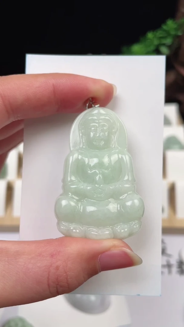 【闪购商品】翡翠颈饰未镶嵌佛公