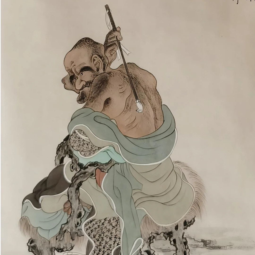 【辽拍】V250709-2-366《人物》（1.8平尺) 纸本镜片 DD22