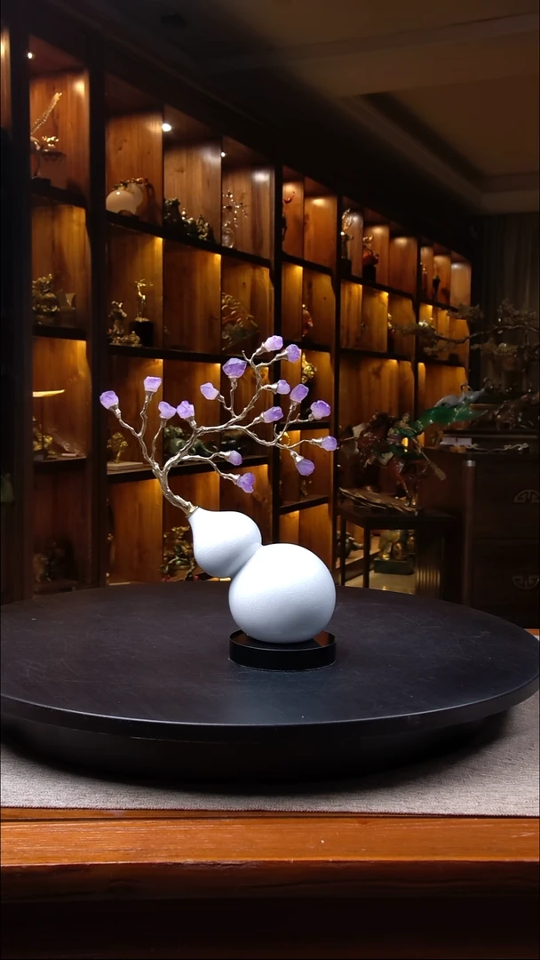 黄铜紫气东来葫芦