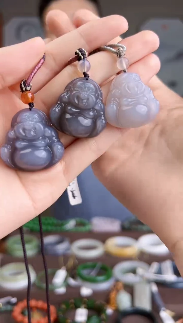 和田玉未镶嵌颈饰多样性发货 拍一单发一个