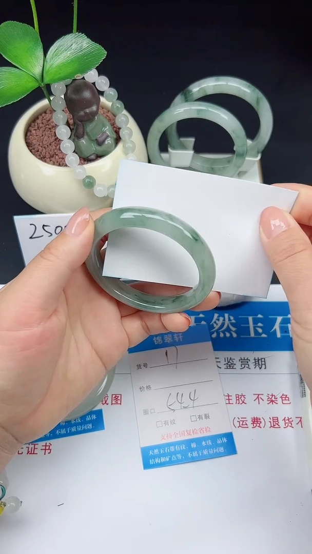 未镶嵌手镯石英质玉17-54/55