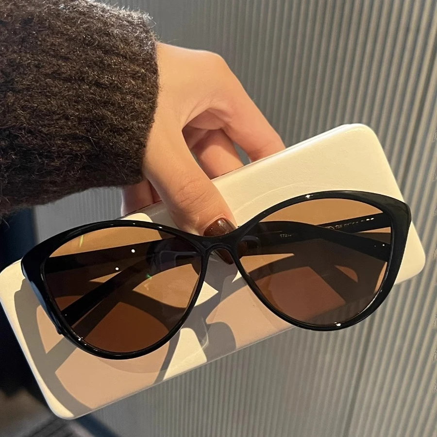 英国【轻奢】CoopKoop个性时尚猫眼墨镜素颜神器遮阳太阳镜可配度数