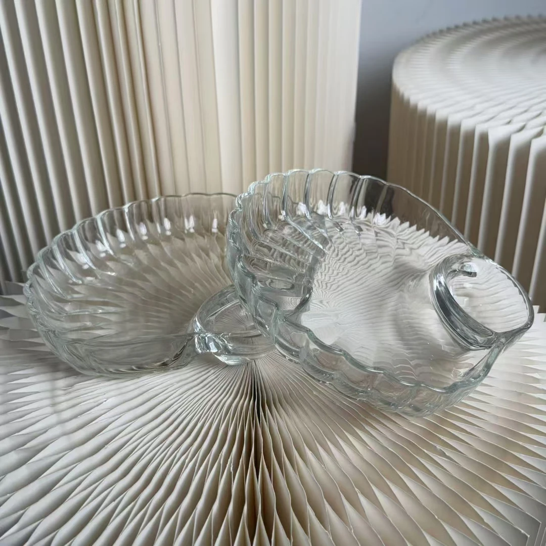 创意沙拉碗透明家用饺子盘水果盘