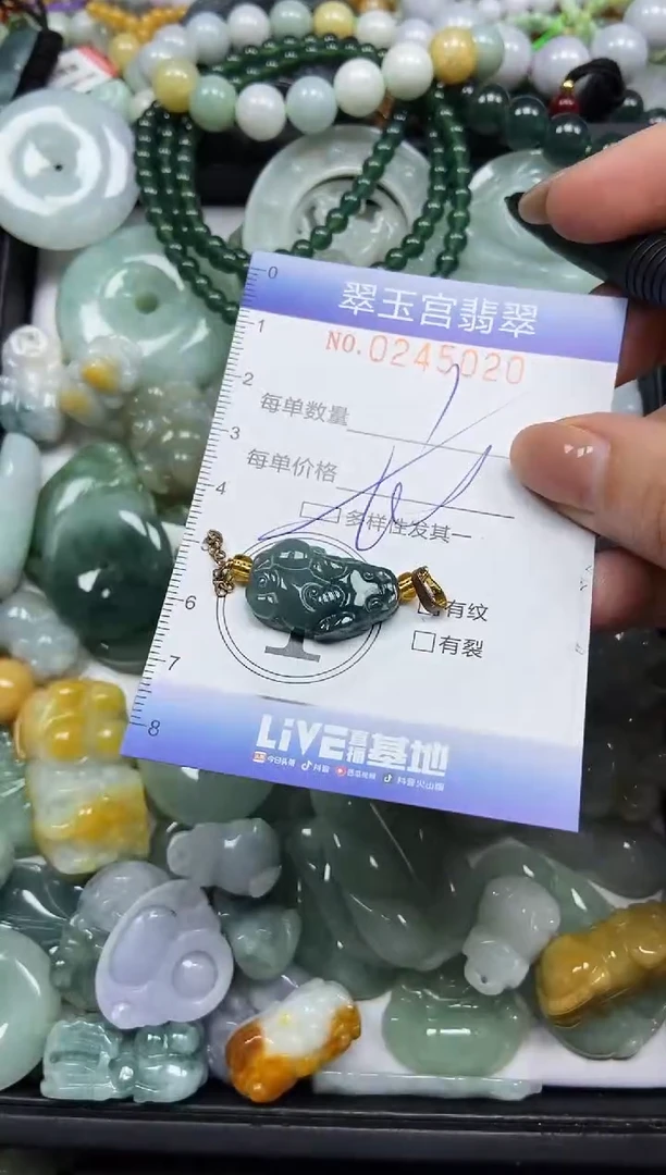 颈饰未镶嵌翡翠闪购C0245020多样性发其一