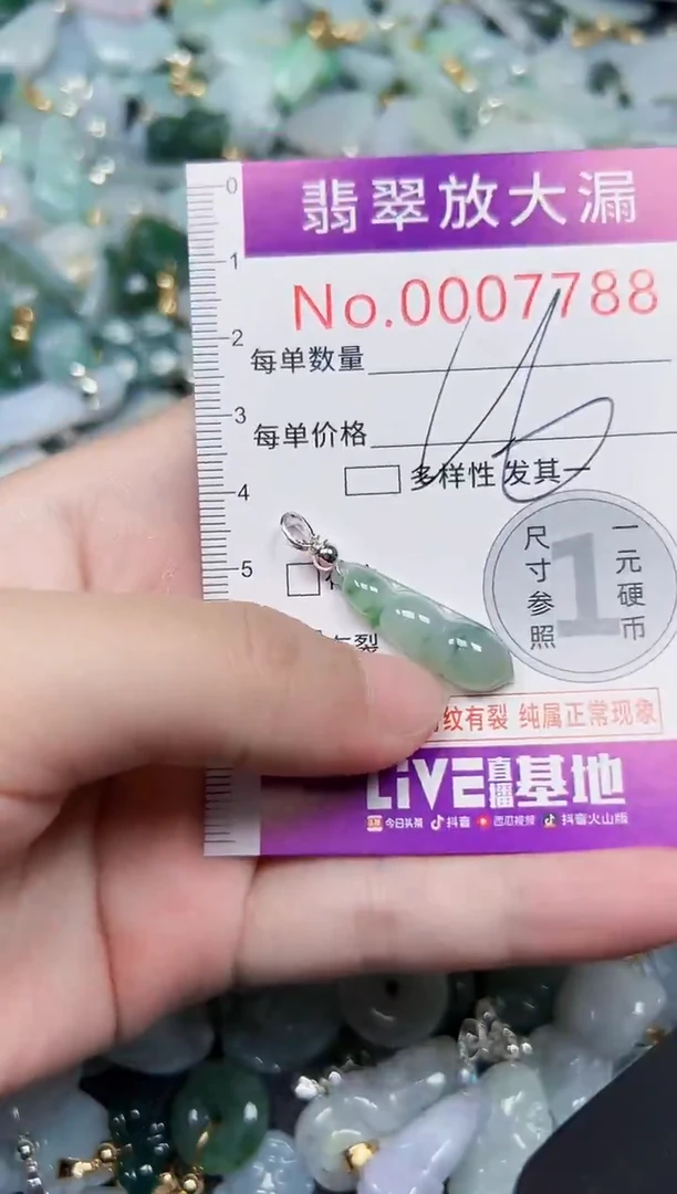颈饰未镶嵌翡翠7788