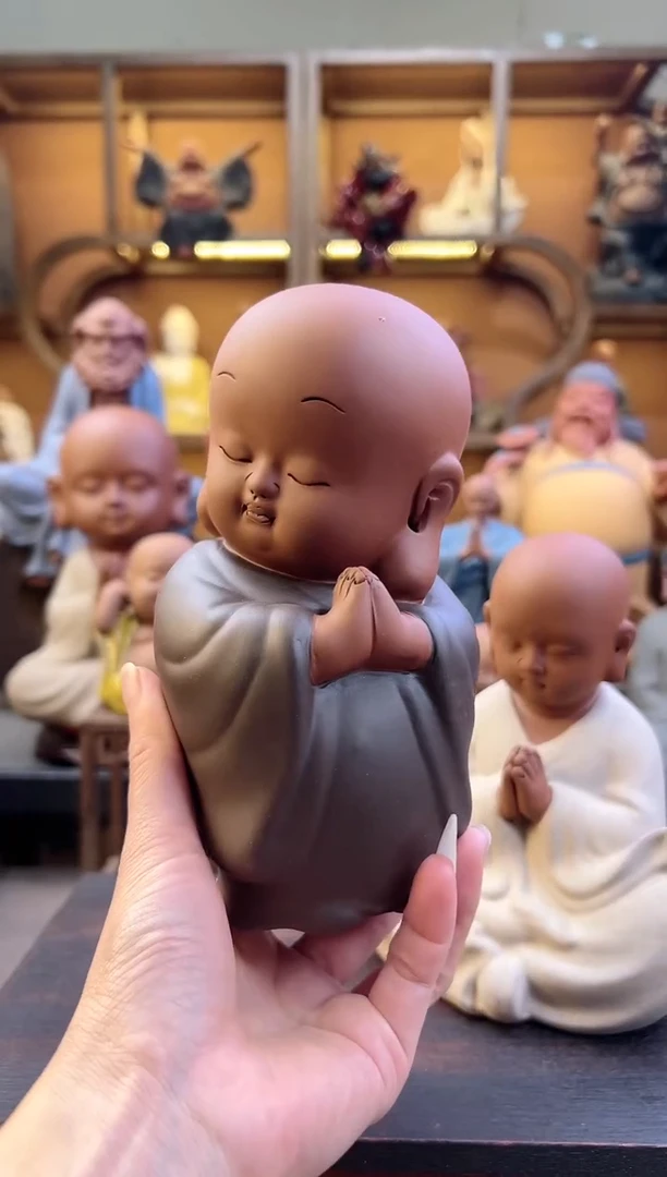 紫砂茶宠器闵茶宠摆件