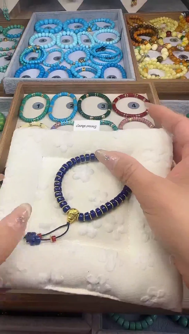 大漆工艺品手串/手链汀禾珍品——30