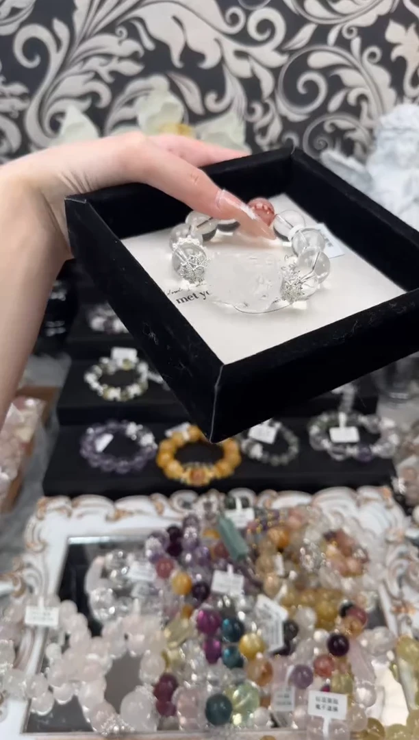 【闪购商品】水晶手链未镶嵌天然水晶 多样性发货