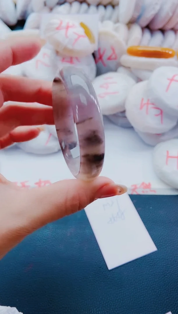 未镶嵌手镯石英质玉M27-54-55