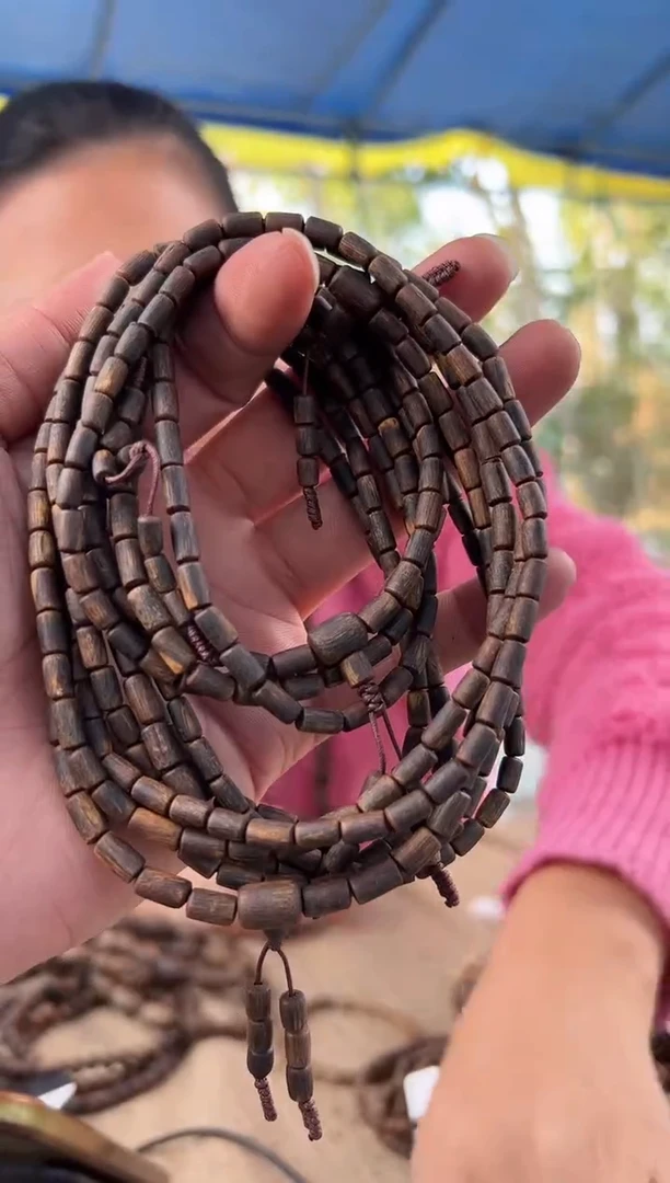 【闪购商品】沉香手串虫漏桶珠沉水保12克多样性发1