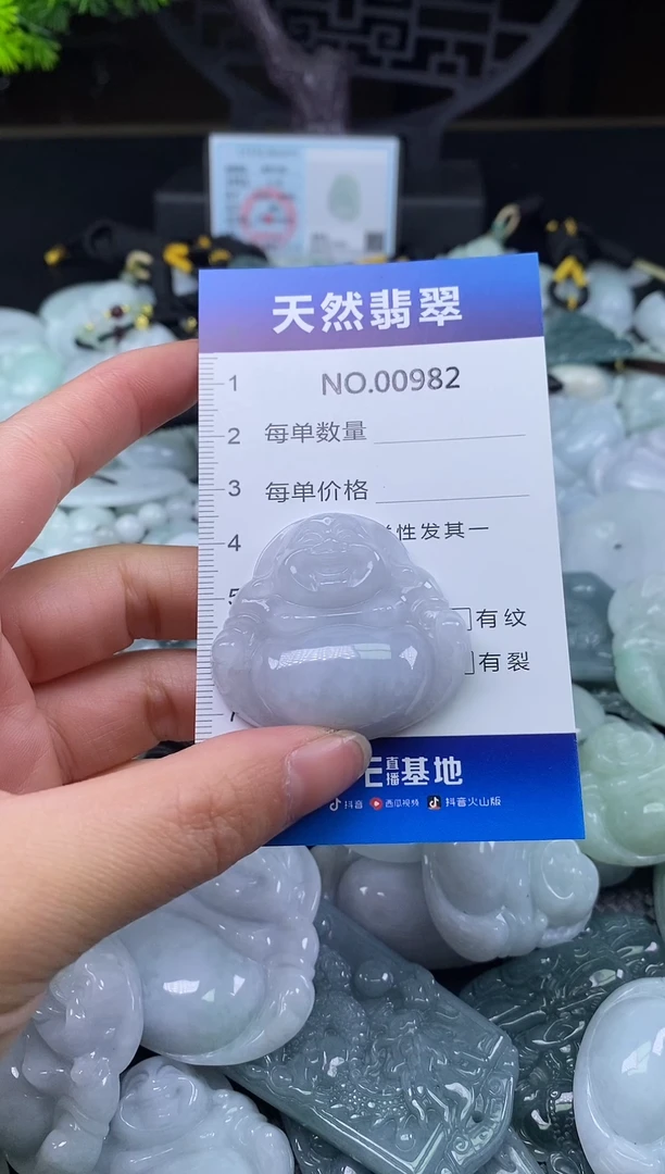 颈饰未镶嵌翡翠天然缅甸翡翠982