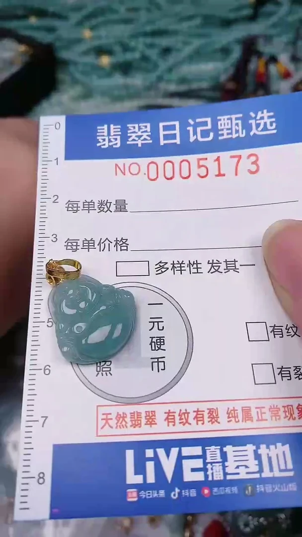 【闪购商品】翡翠颈饰未镶嵌00005173
