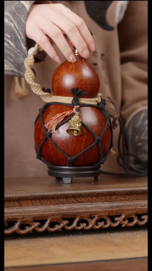 231号精品天然大漆酒葫芦一物一拍~