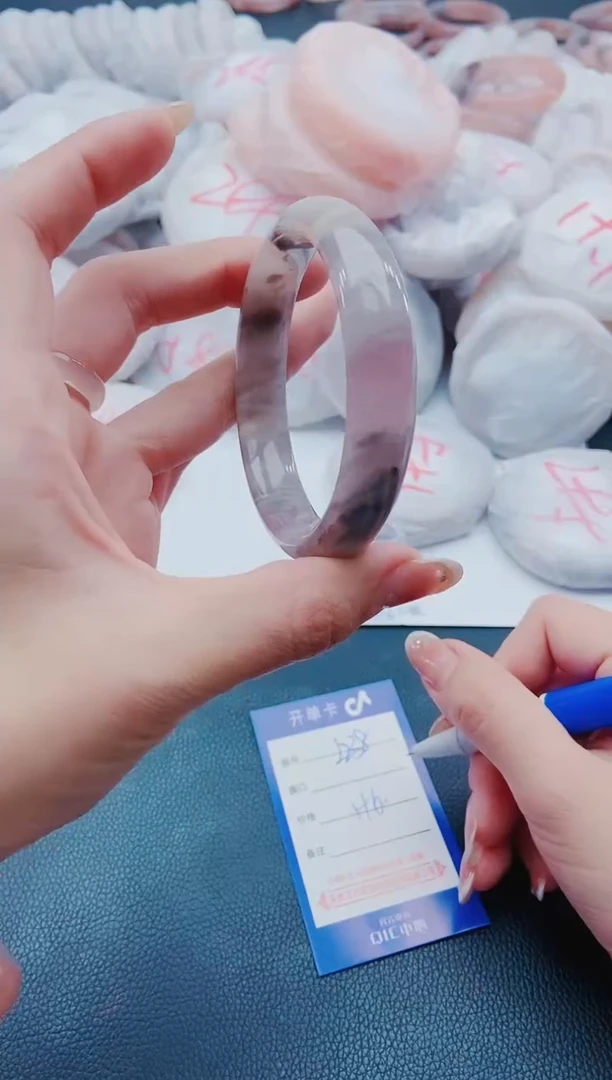未镶嵌手镯石英质玉L238-59-60
