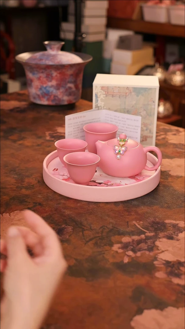 【闪购商品】陶瓷茶具（无礼盒无茶盘）@@A9241