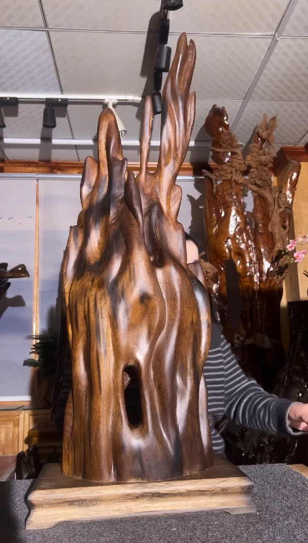 【闪购商品】金丝楠金丝楠小叶桢楠乌木摆件