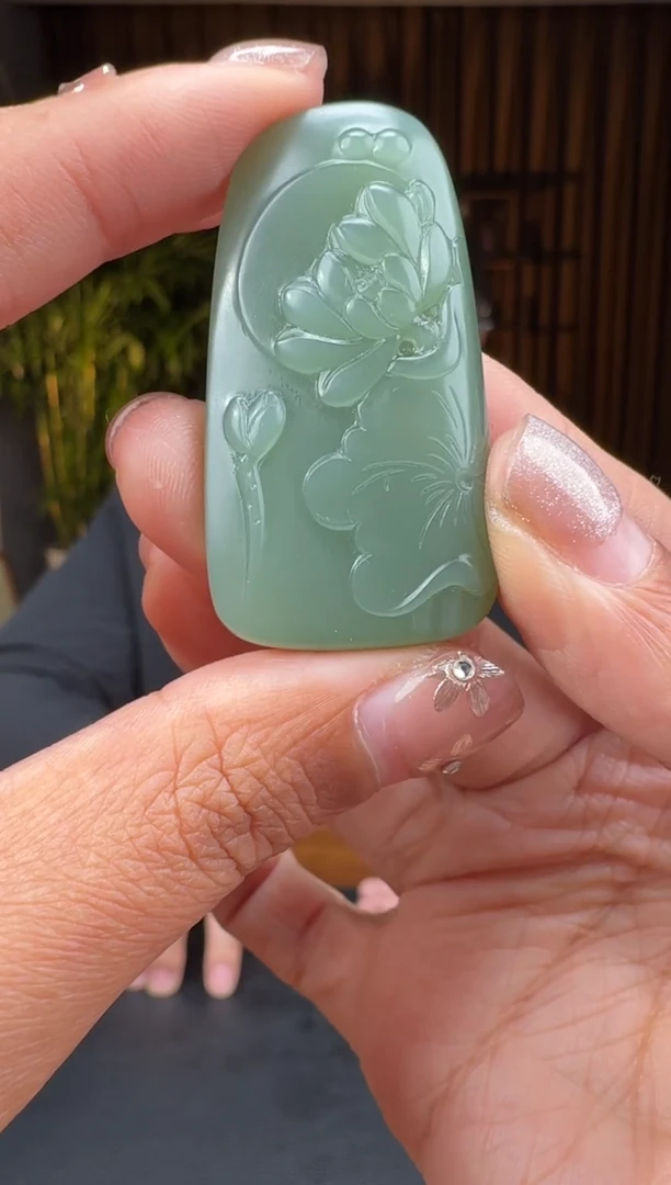 【闪购商品】和田玉47未镶嵌2.8潘飞歌