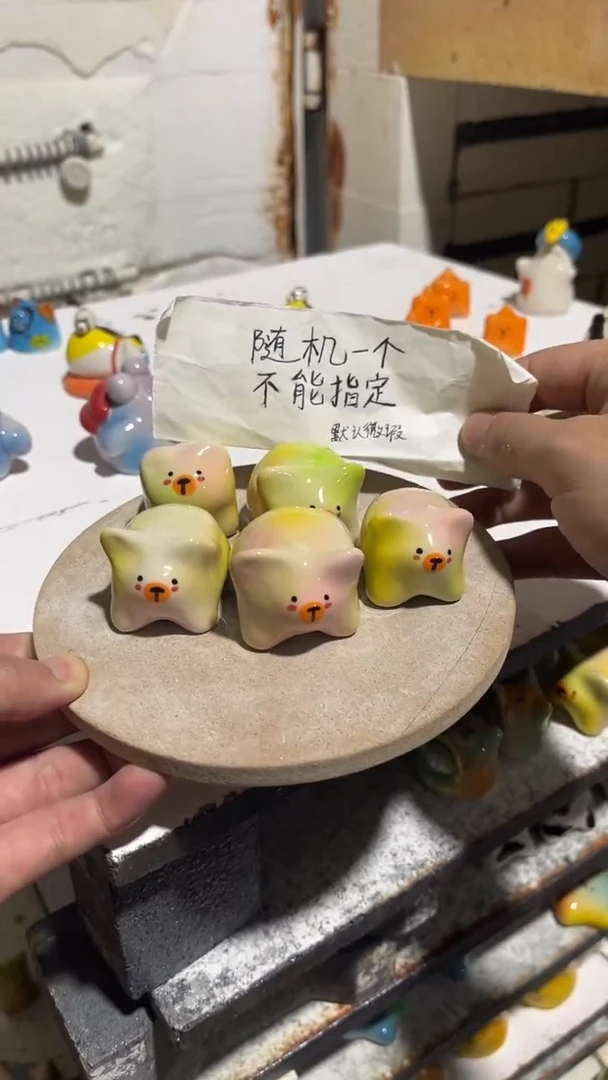 【闪购商品】摆件26纯手工微瑕陶瓷