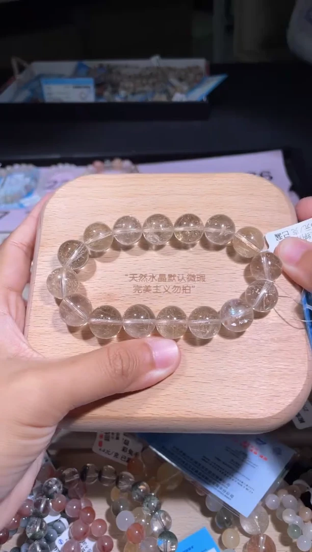 水晶手链未镶嵌124号多样性发货一K 14+