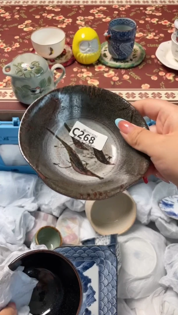 瓷片富*儿瓷器瓷器C268
