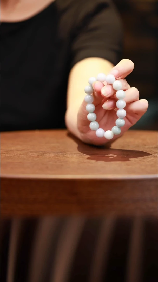 未镶嵌手链翡翠珠串