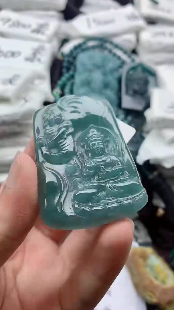 翡翠未镶嵌颈饰8888888888888888