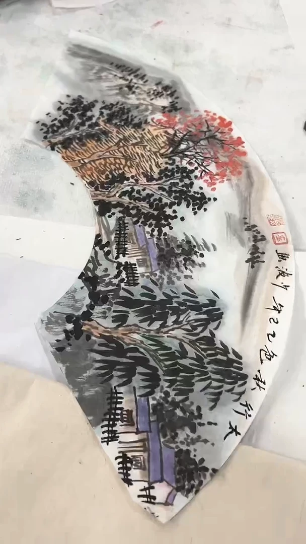 国画卢少波/国画/山水