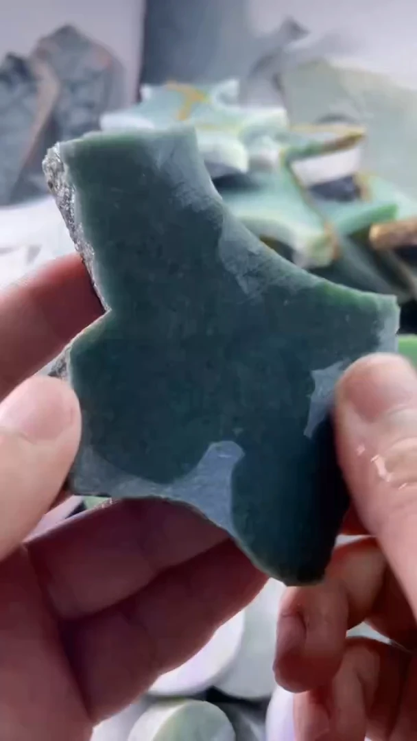 翡翠裸石天然A货翡翠1067