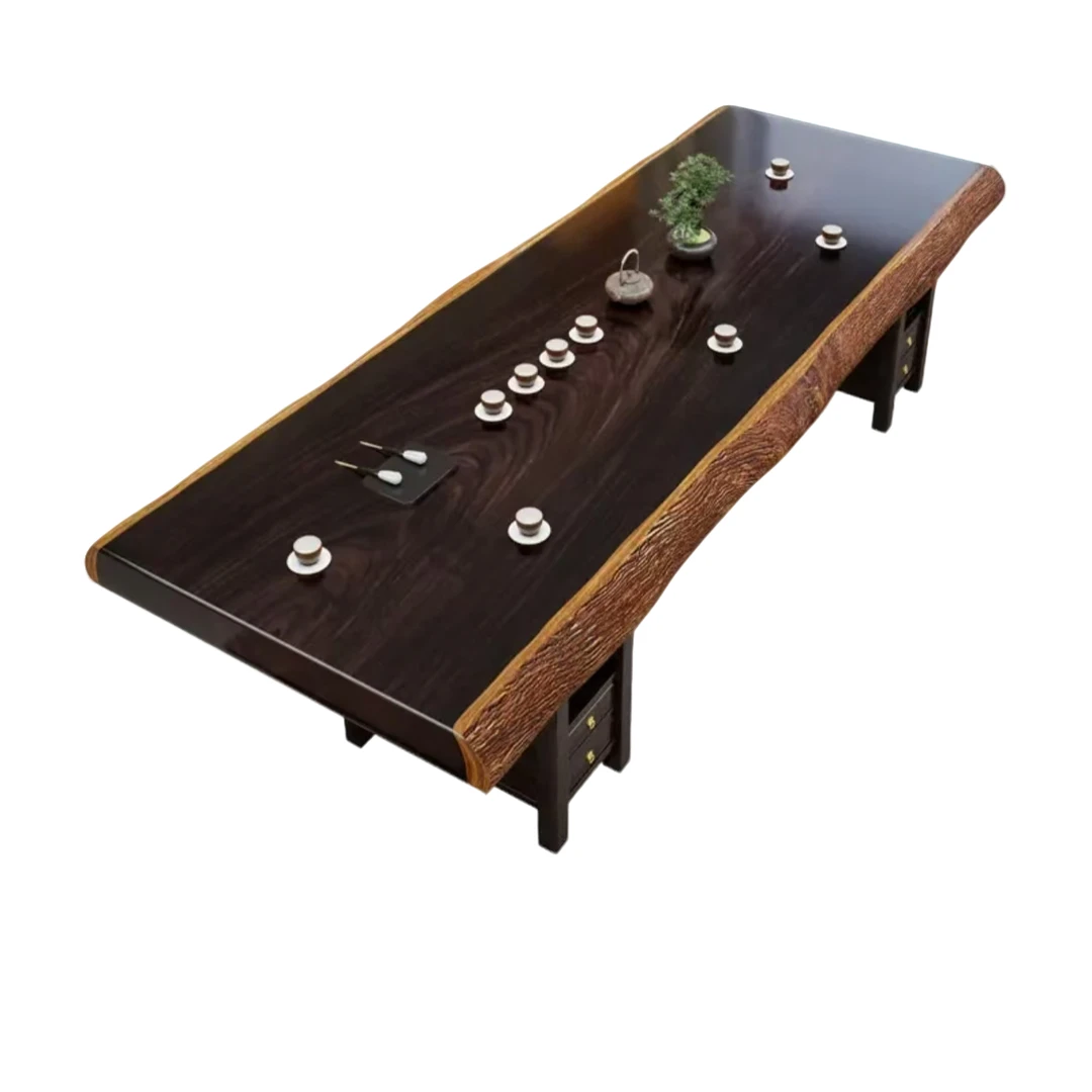 【VIP专属链接】黑檀木全实木大板茶桌