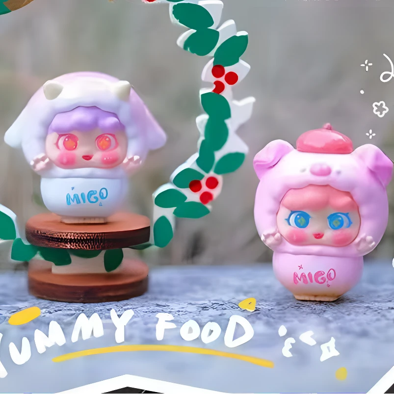 【正版】migo鬼鬼祟祟小小萌粒盲盒