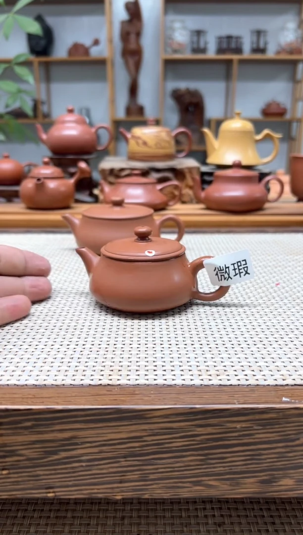 原矿朱泥全手 微瑕明炉 80cc