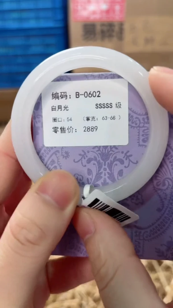 未镶嵌手镯石英质玉B-0602