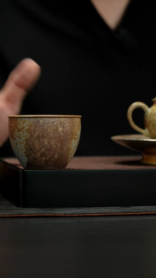 微瑕厚山柴烧80ml主人杯