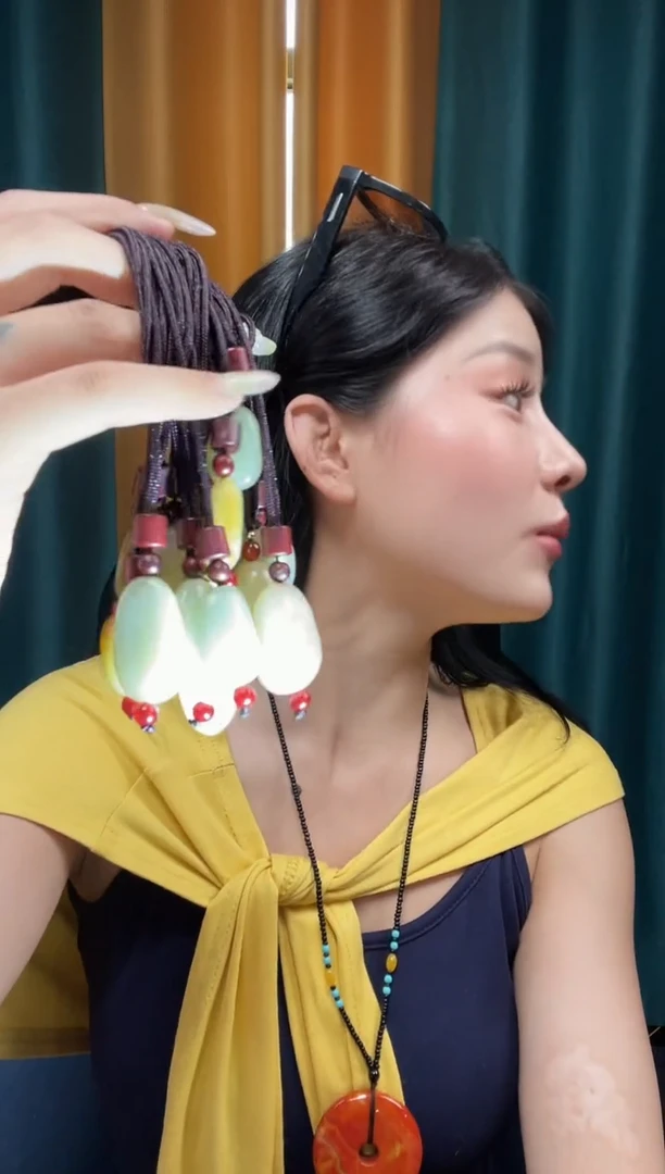 和田玉未镶嵌颈饰1*3c903