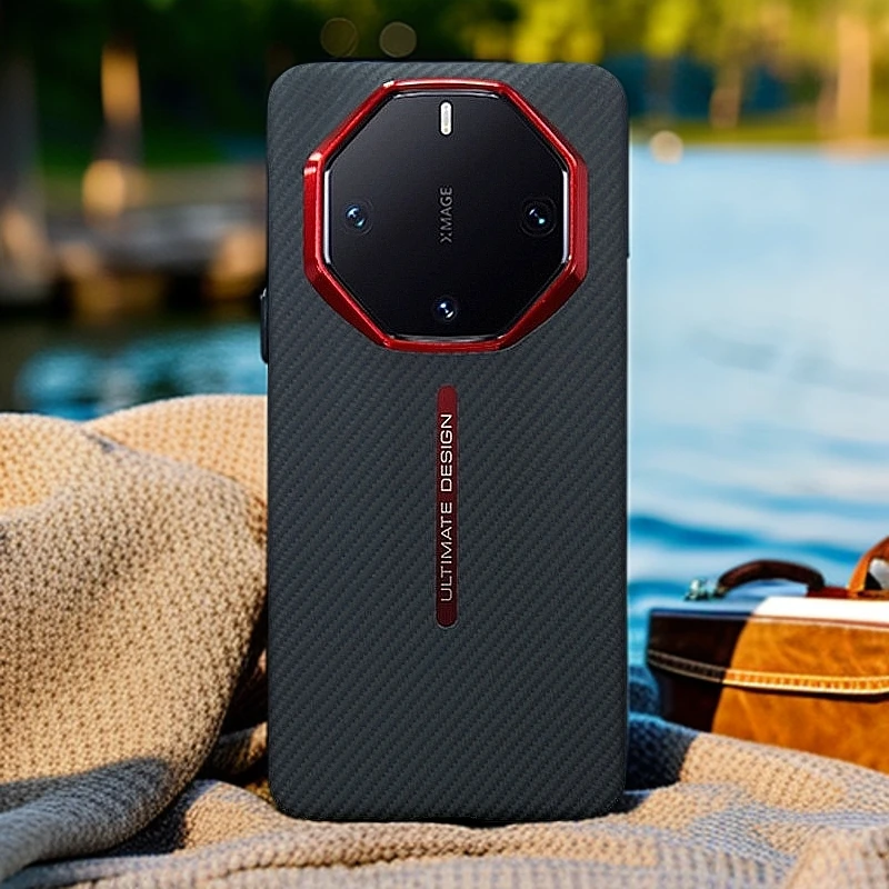 华为mate60rs非凡大师凯夫拉手机壳轻薄磨砂磁吸适用60rs硬壳防摔