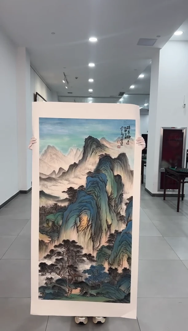 国画50送书众合郝凤先老师作品