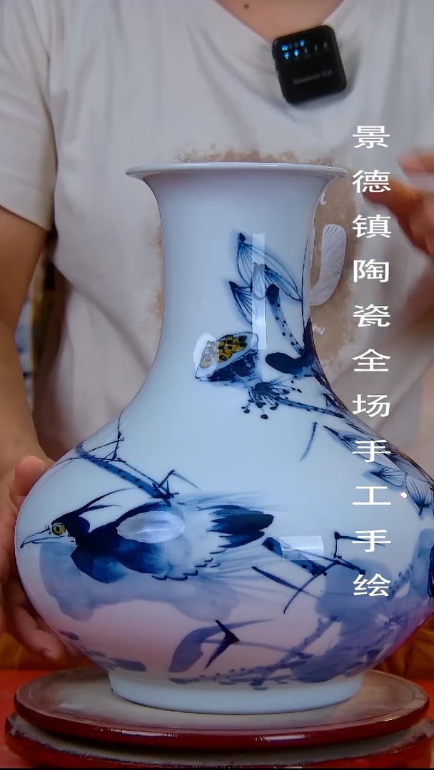 摆件景德镇陶瓷 全场手工手绘