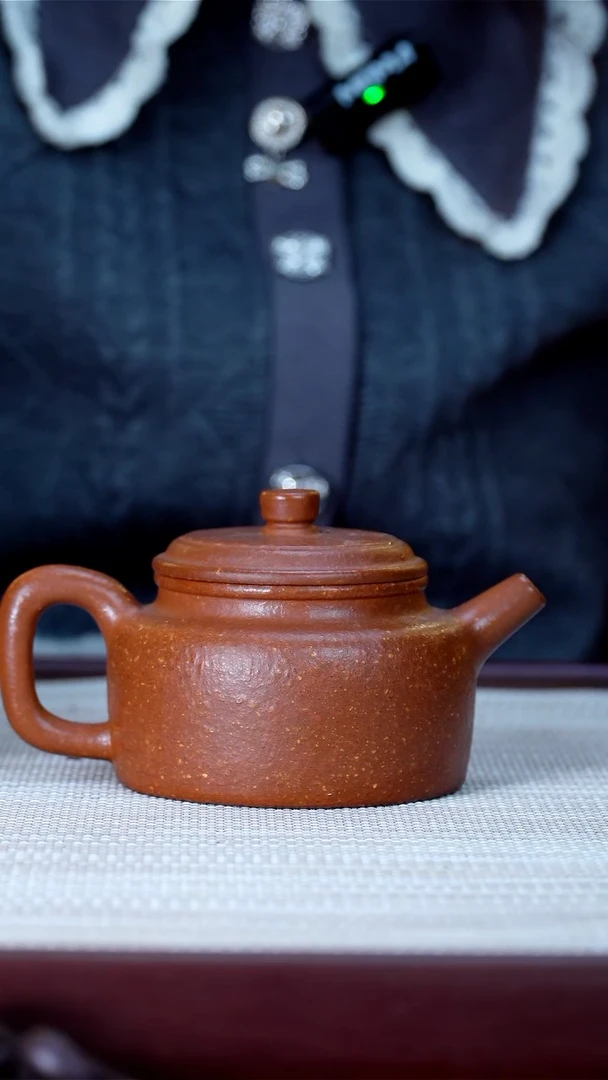 【闪购商品】紫砂茶壶8目粗砂德钟壶大瑕