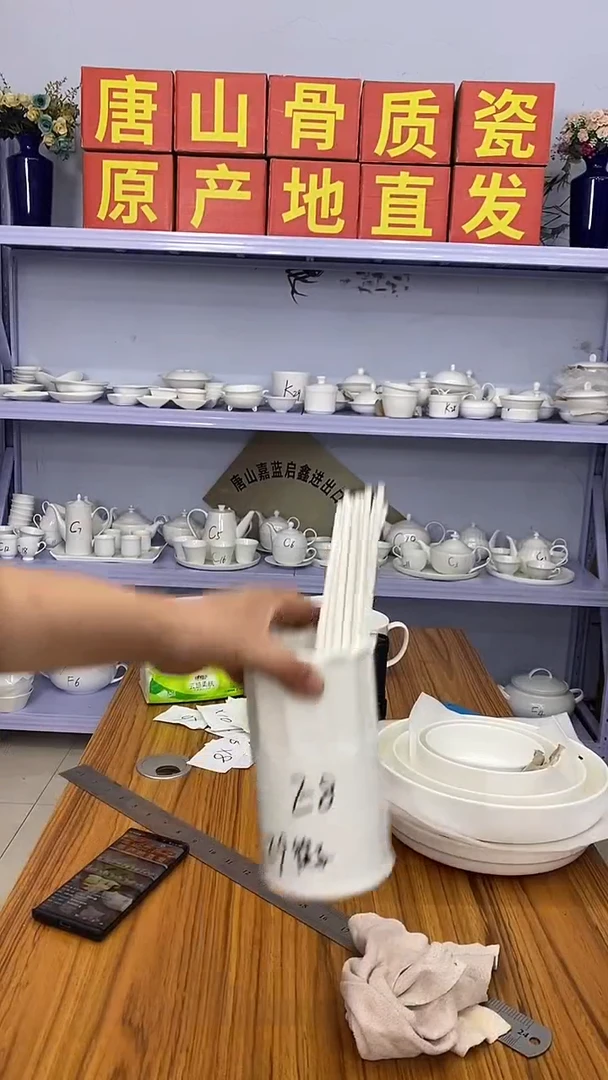 骨瓷嘉蓝骨质瓷餐饮具E8+E9