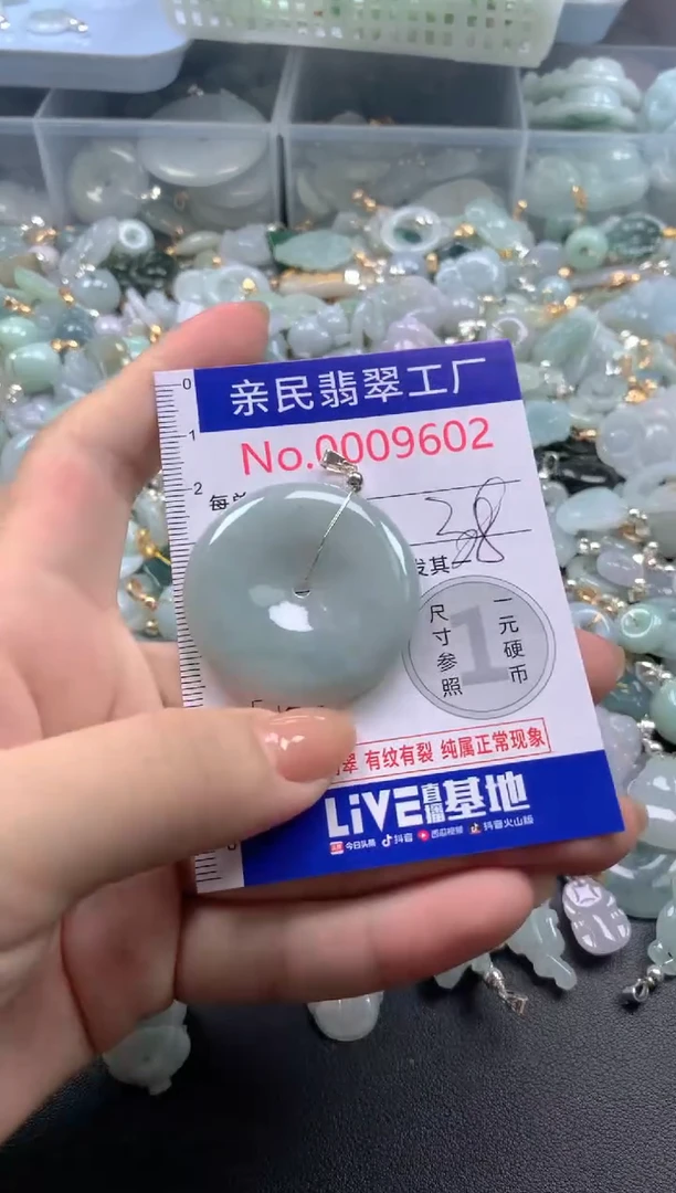 颈饰未镶嵌翡翠9602