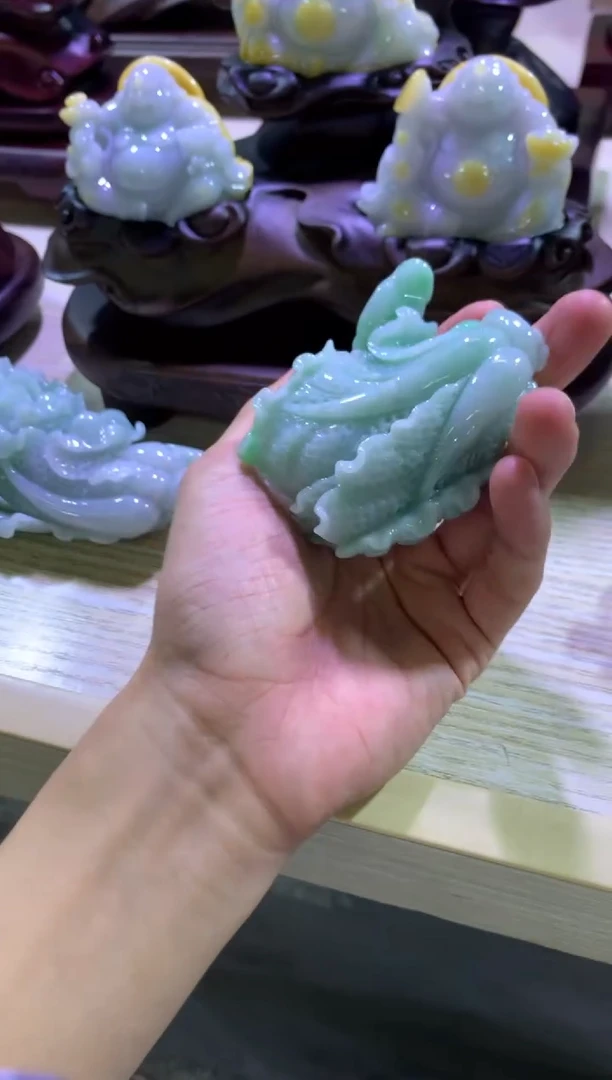 未镶嵌摆件翡翠用****3翡翠摆件