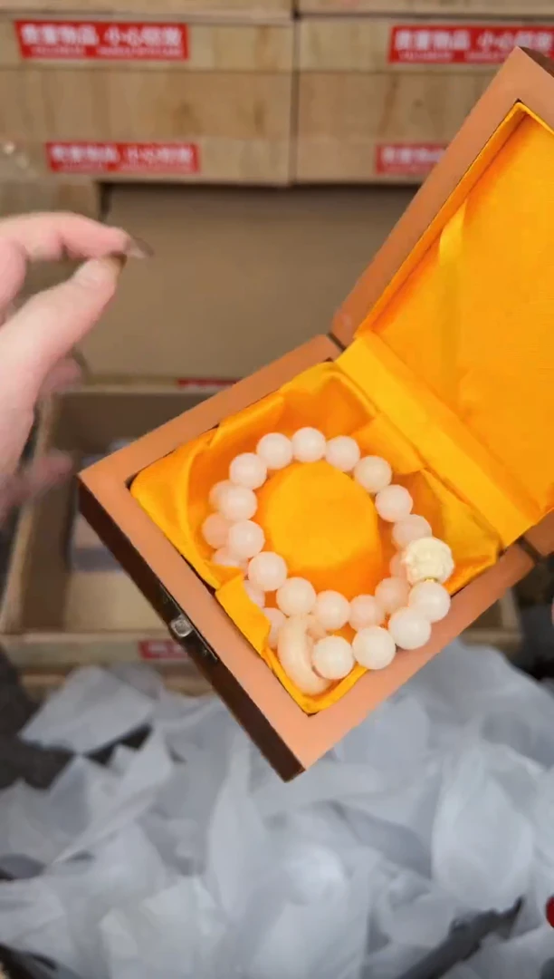 甄得帅文玩阁白玉菩提链接@@YS964