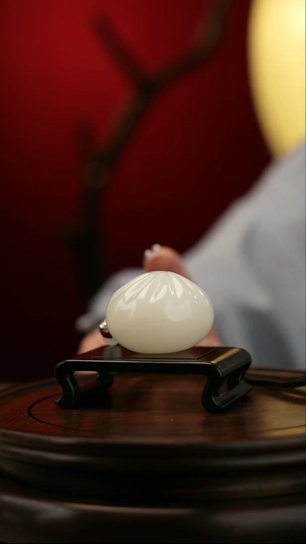玉【小福包】天然玉石摆件
