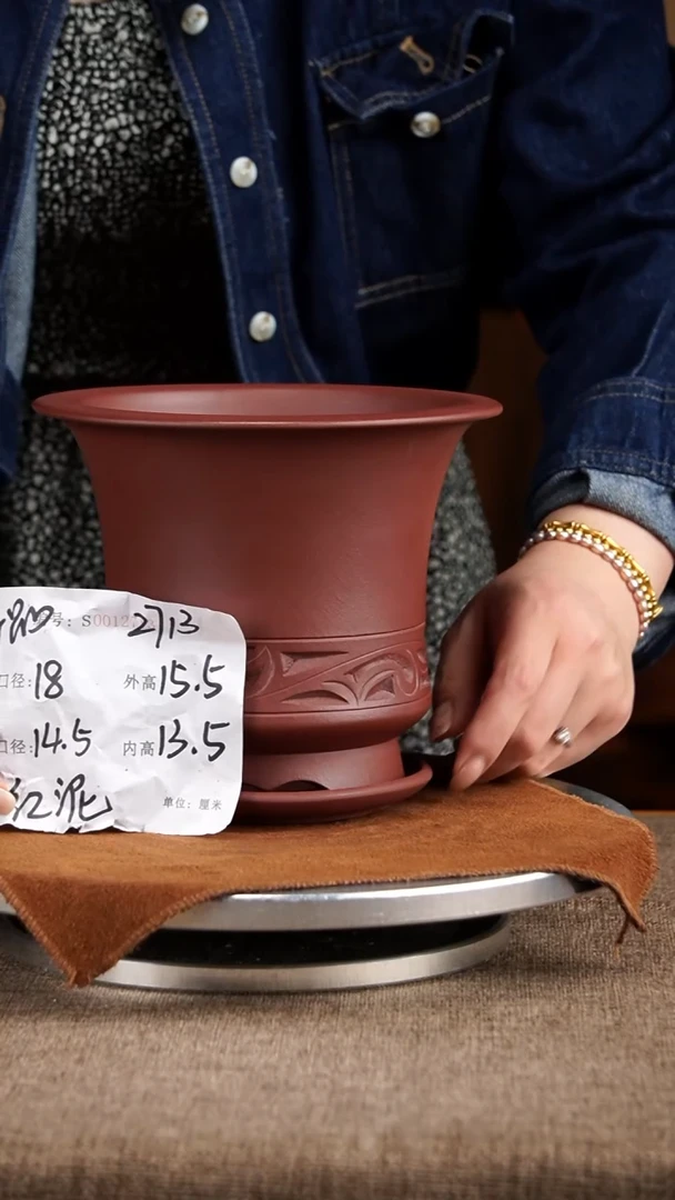 紫砂花盆紫砂花盆2713+z