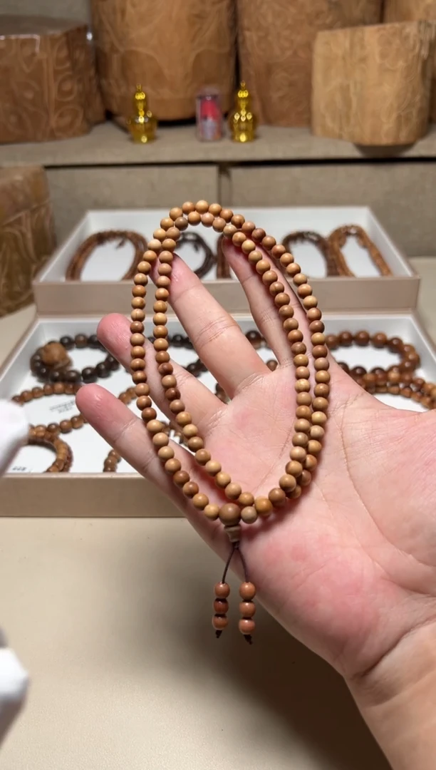 檀香木手串/手链老山檀香0.6/108尾档福利