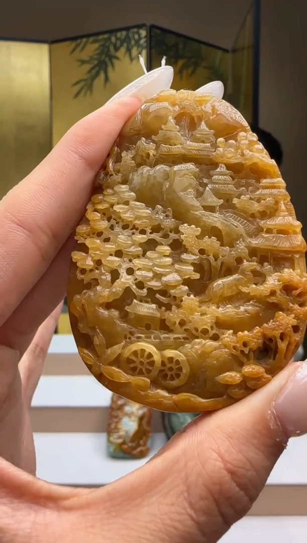 吊坠(不含链)未镶嵌翡翠MM@@960Q7J05326