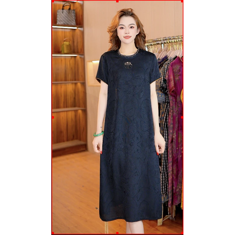 3-518-35新款舒适时尚休闲连衣裙