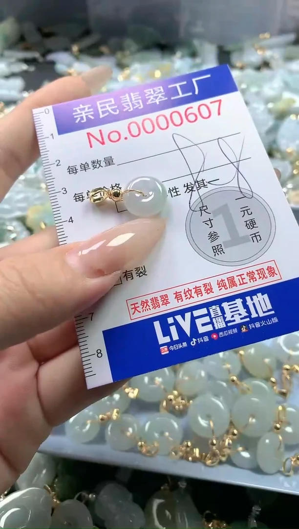 【闪购商品】翡翠吊坠(不含链)未镶嵌607