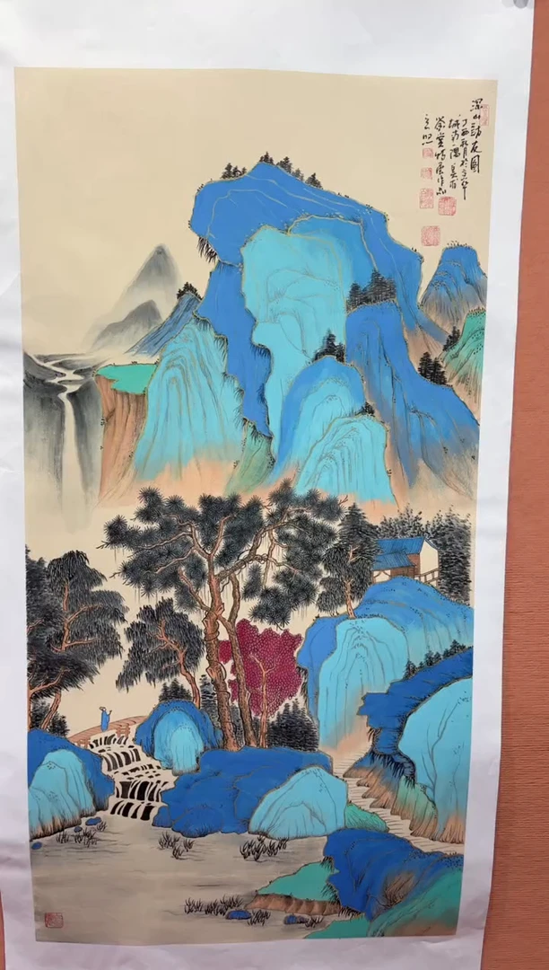 国画师立照老师国画作品