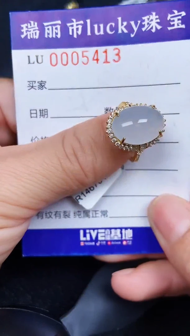 翡翠银S925镶嵌颈饰5413